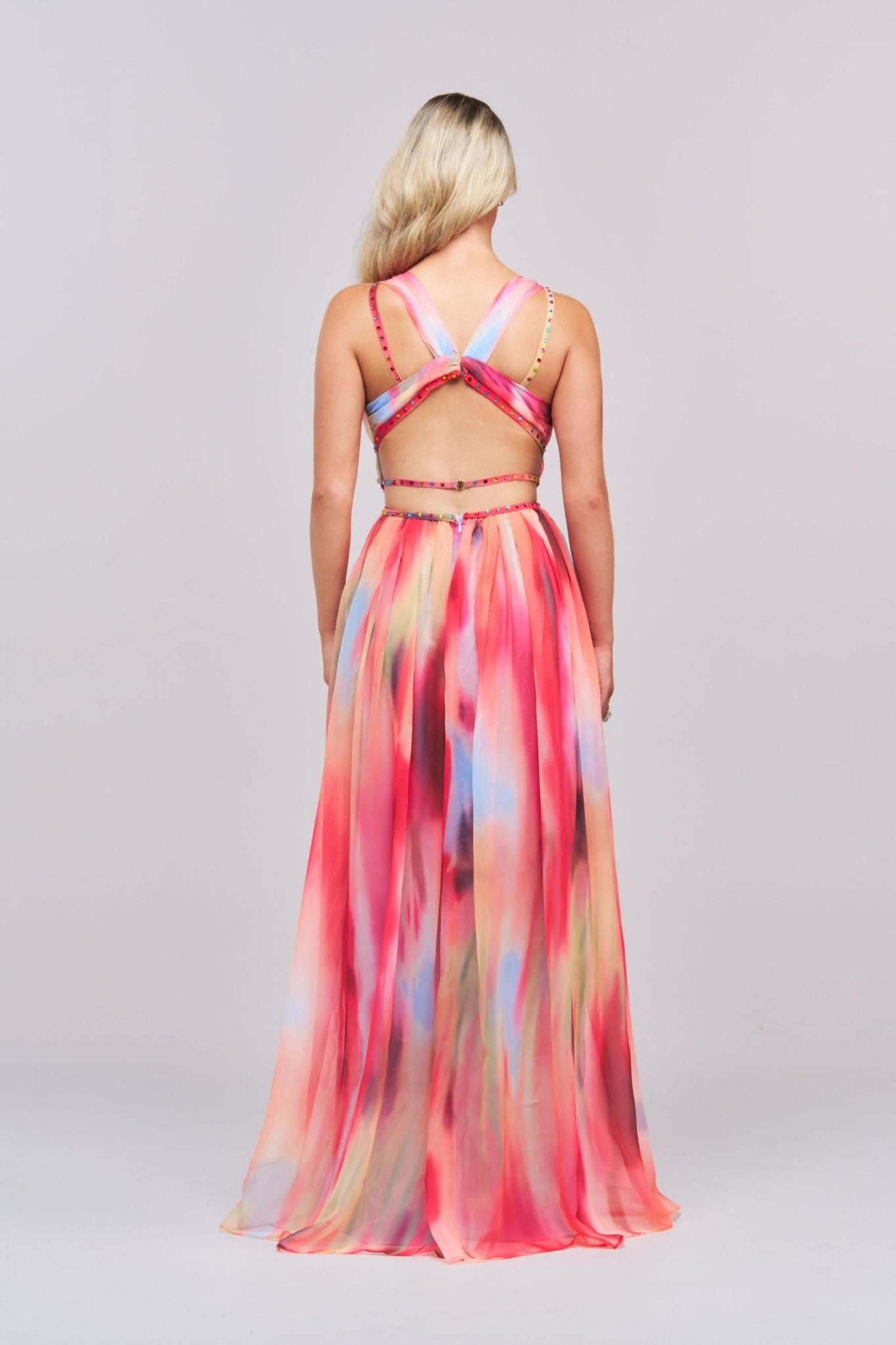 Eileen Printed Maxi Dress - Styled Collective