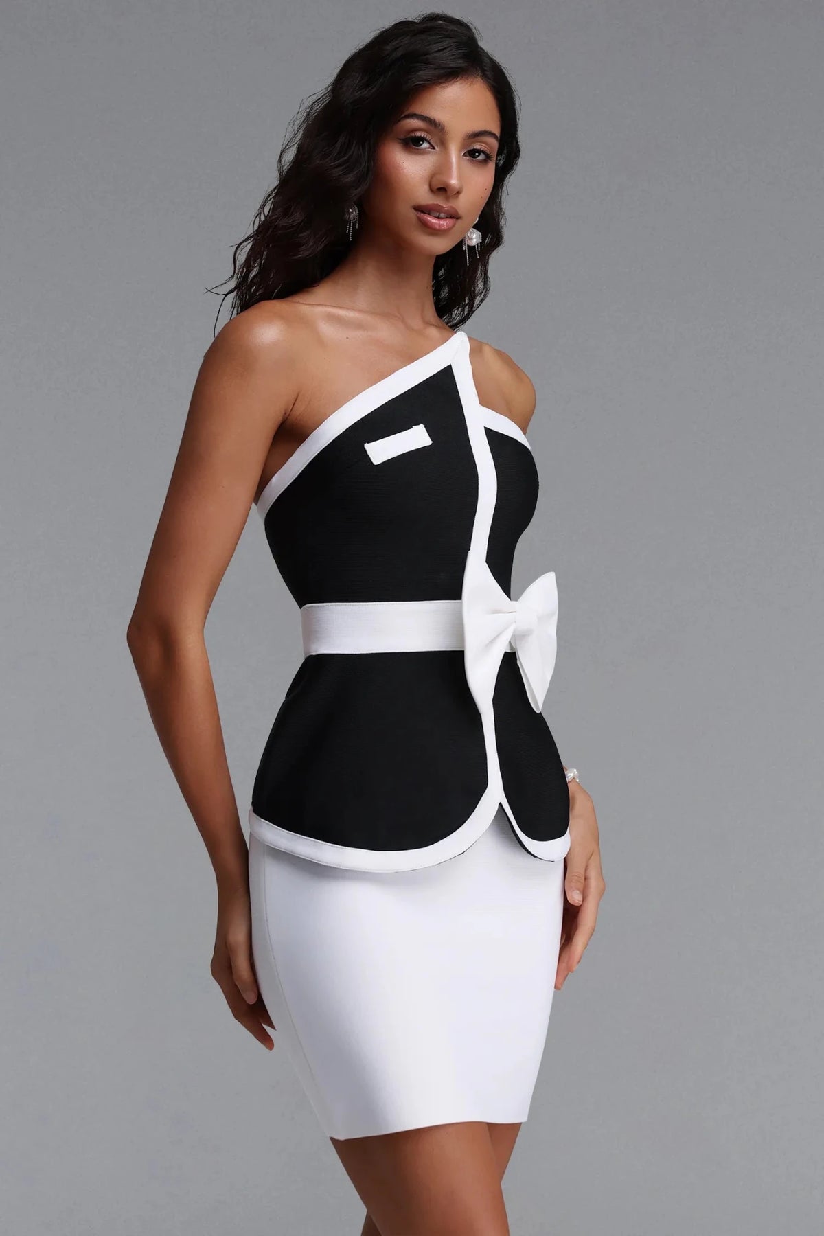 Halston Bow Crop Top & Bandage Skirt Set – Derby Day - Styled Collective
