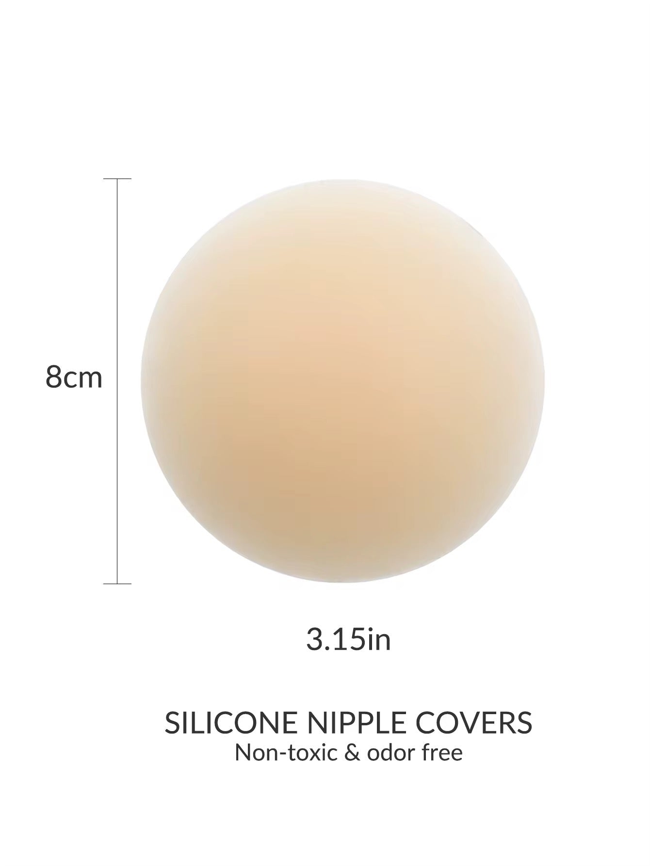 Ivory Nipple Covers - Styled Collective