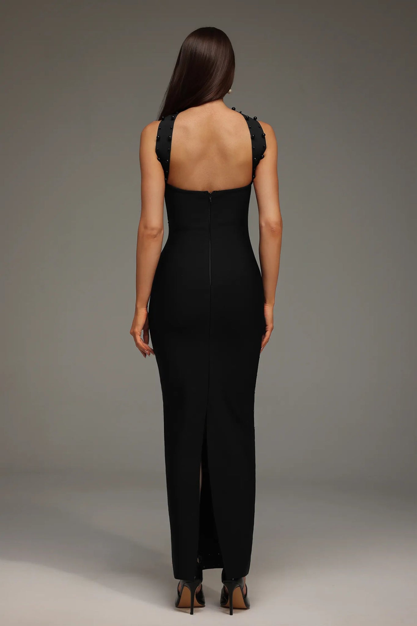 Rhianna Embellished Maxi Dress - Styled Collective