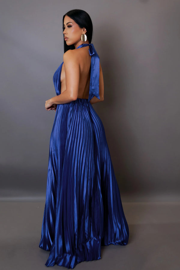 Bella in Blue Maxi Dress