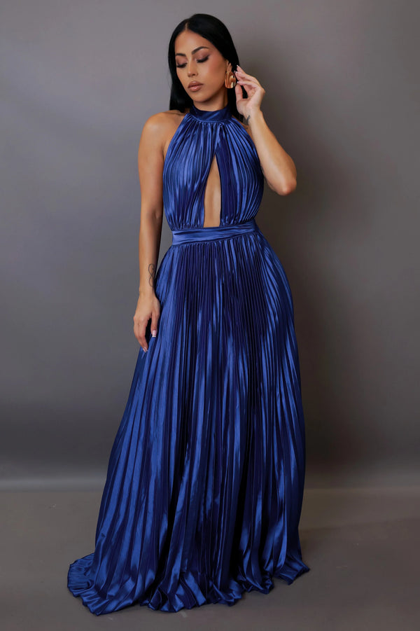 Bella in Blue Maxi Dress