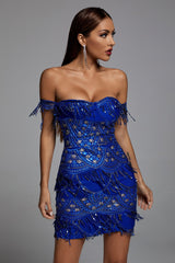 Avery Off-the-Shoulder Mini Dress