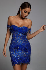 Avery Off-the-Shoulder Mini Dress