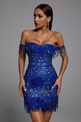 Avery Off-the-Shoulder Mini Dress