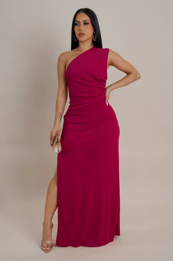 An Illusionist Maxi Dress
