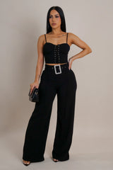 Just a Fantasy Two-Piece Pant Set
