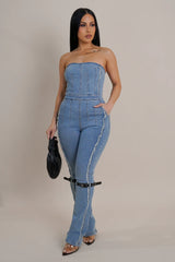 Young and Free Sleeveless Jumpsuit