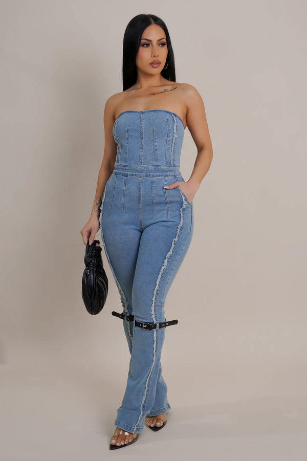 Young and Free Sleeveless Jumpsuit