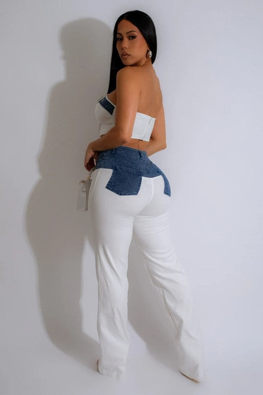 The Iconic Edge Two-Piece Pant Set