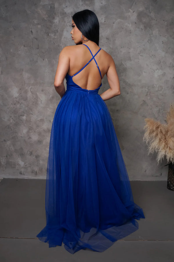 Leighton Maxi Dress – Royal Blue