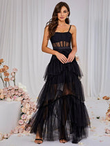 Astra Mesh Maxi Dress