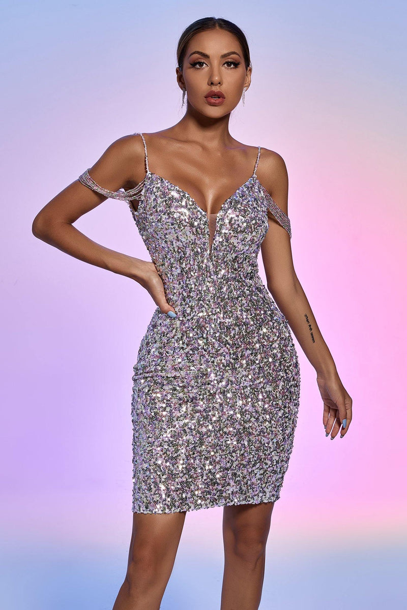 Melica Sequin Mini Dress