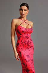 Tatiana Sleeveless Printed Maxi Dress