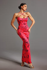 Tatiana Sleeveless Printed Maxi Dress