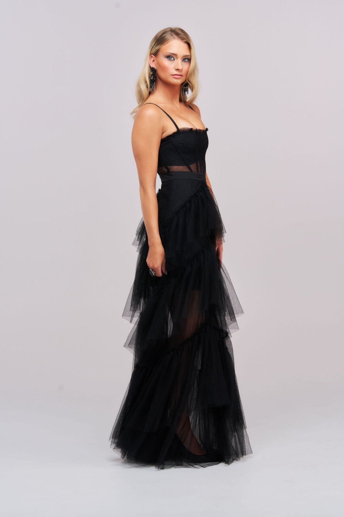 Astra Mesh Maxi Dress - Styled Collective