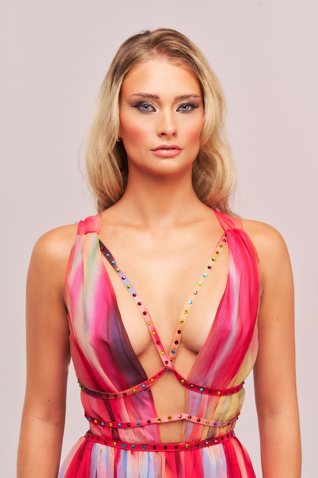 Eileen Printed Maxi Dress - Styled Collective