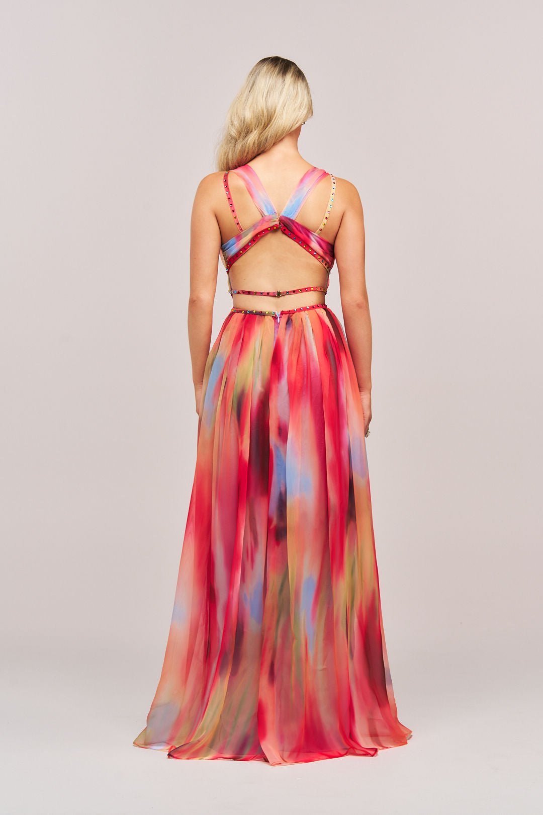 Eileen Printed Maxi Dress - Styled Collective
