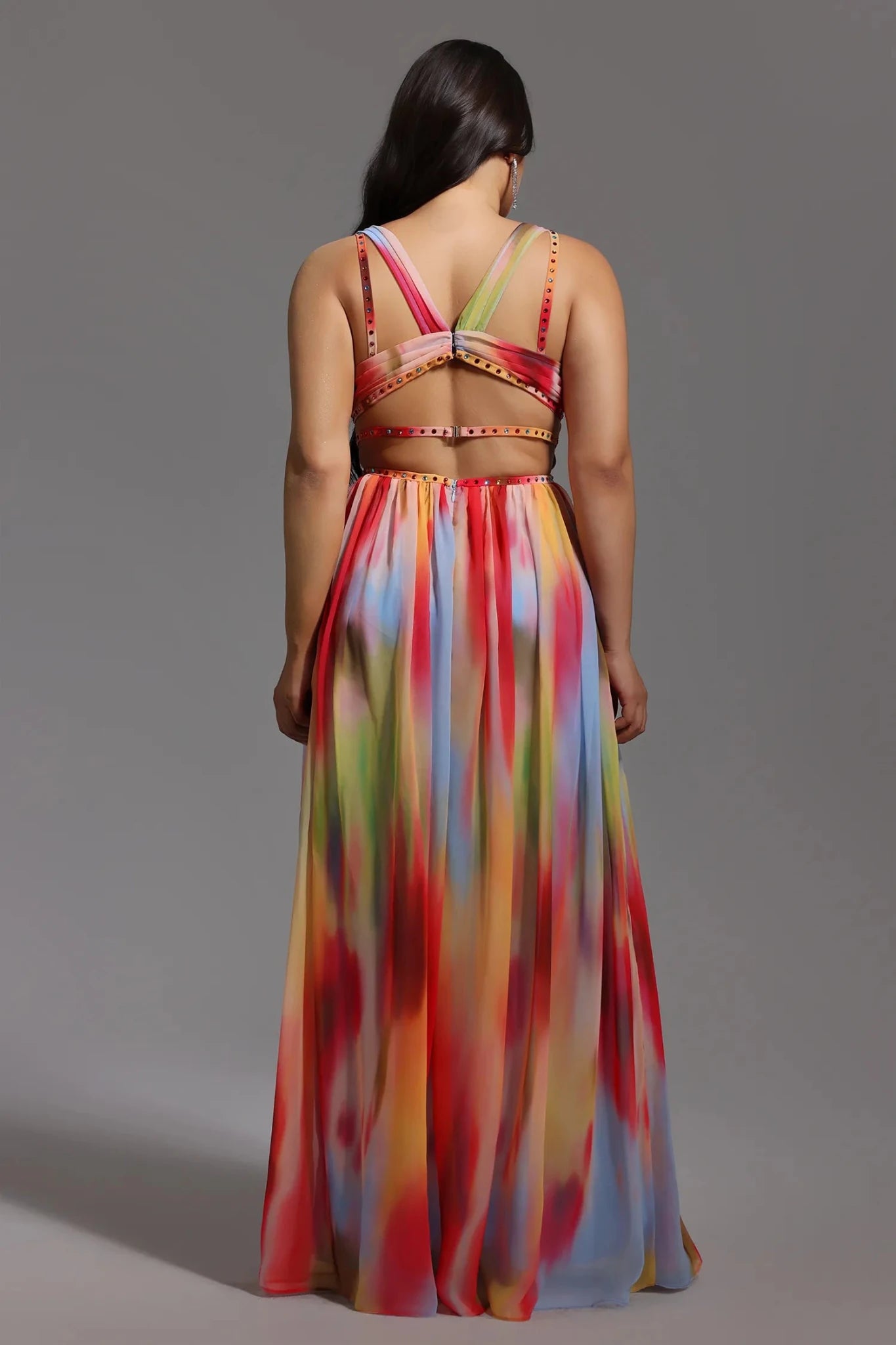 Eileen Printed Maxi Dress - Styled Collective