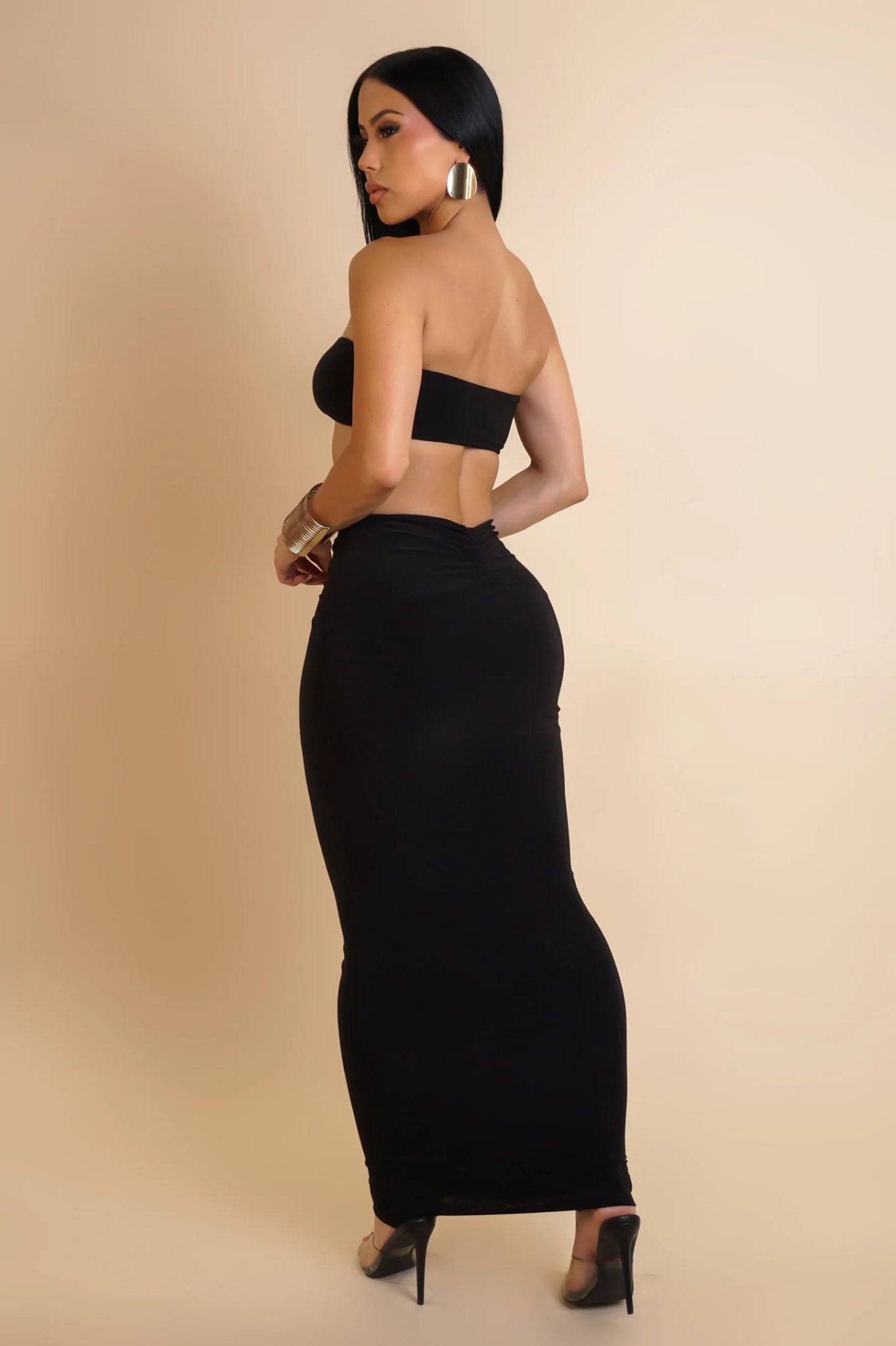 LET ME HANDLE IT SKIRT SET - BLACK - Styled Collective