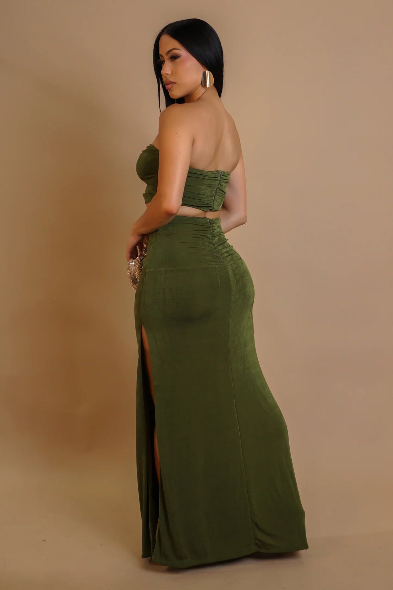 Lunelle Cutout Maxi Dress – Sculpted. Striking. Celestial - Styled Collective