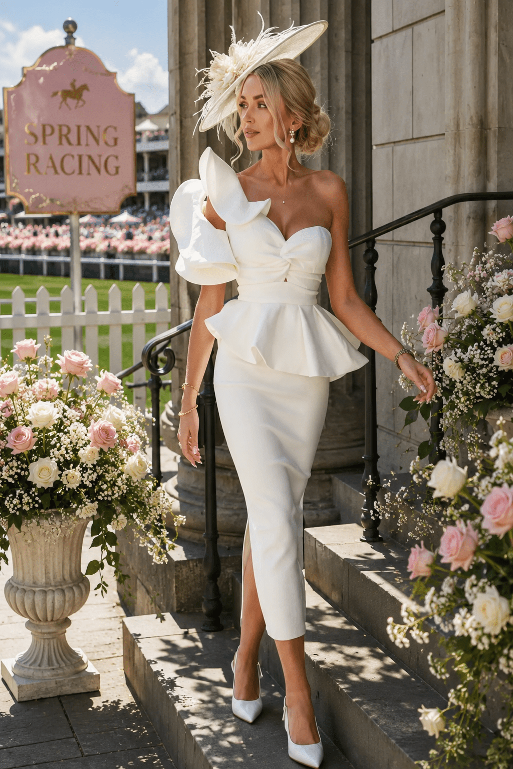 Madison 2 piece skirt set - | Derby Day Set - Styled Collective