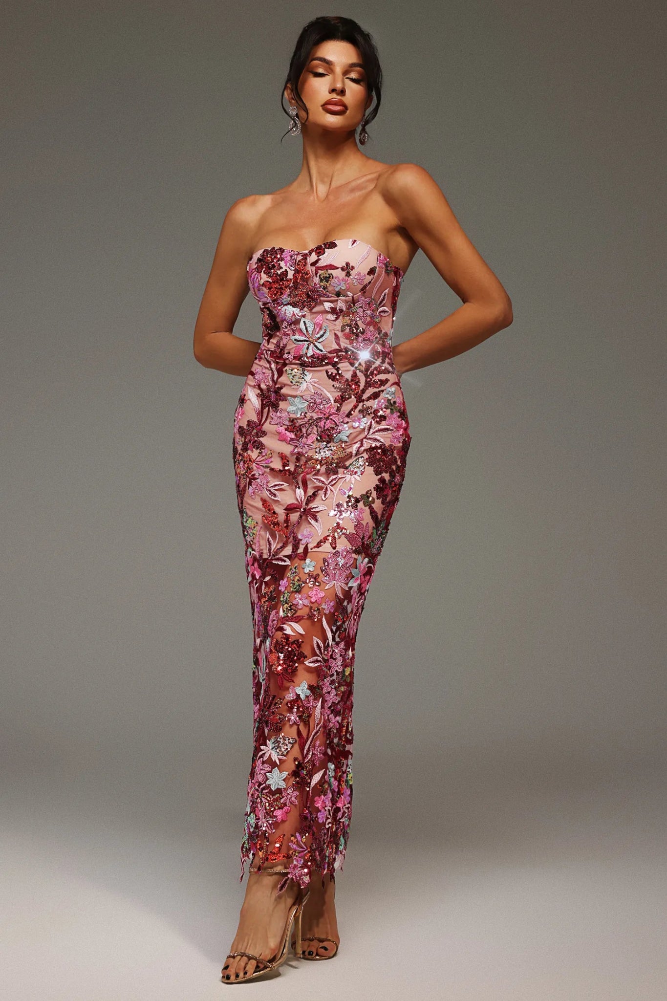 Mariposa Embellished Dress - Styled Collective