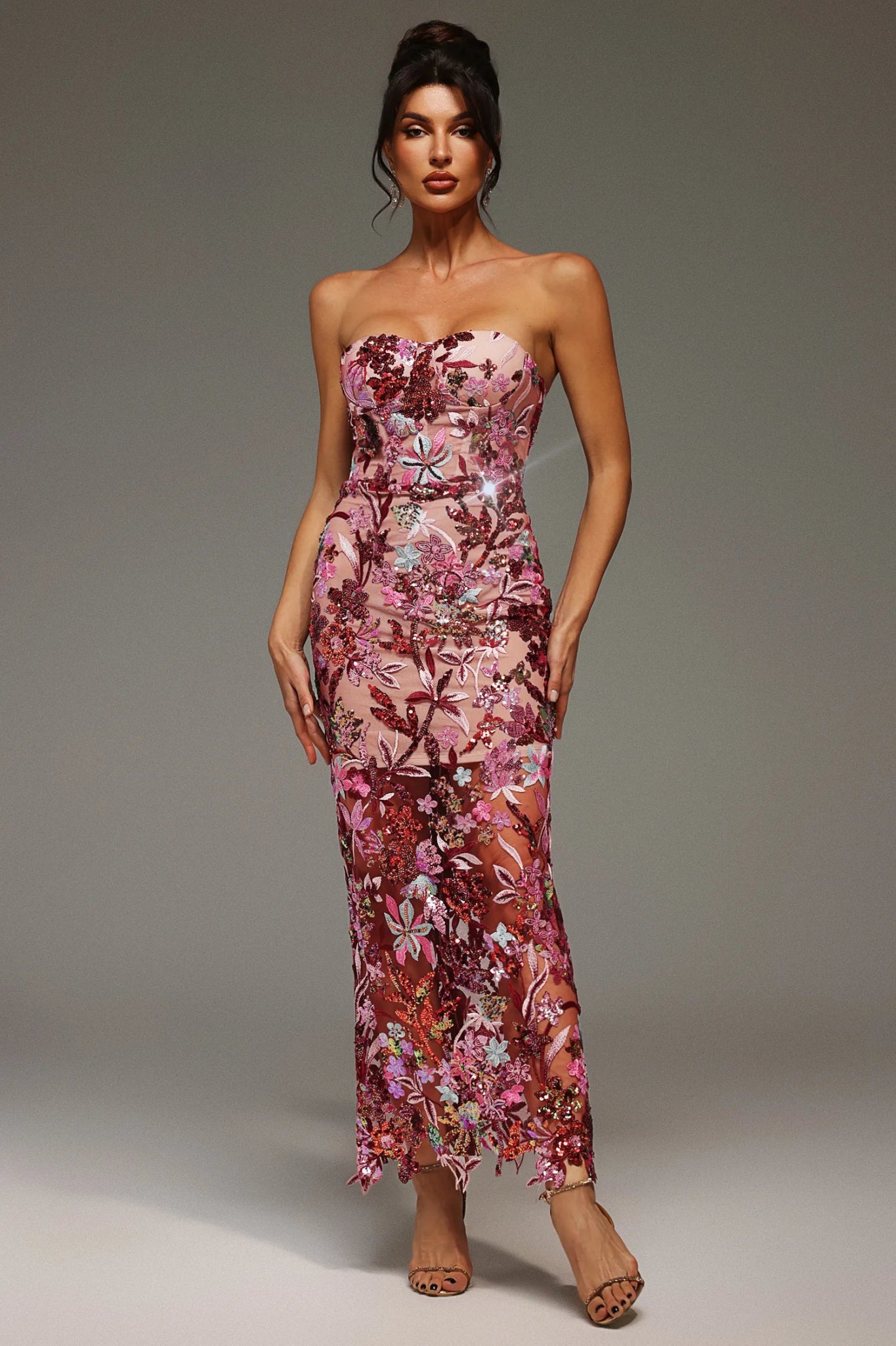 Mariposa Embellished Dress - Styled Collective