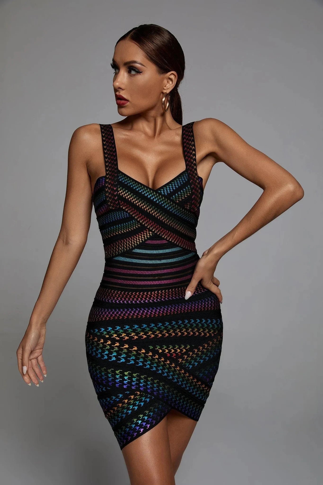 Nyx Iridescent Mini Dress - Styled Collective