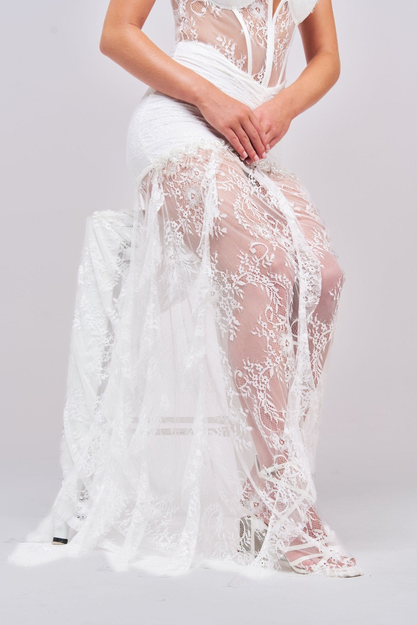 Ophelia Lace Maxi - Styled Collective