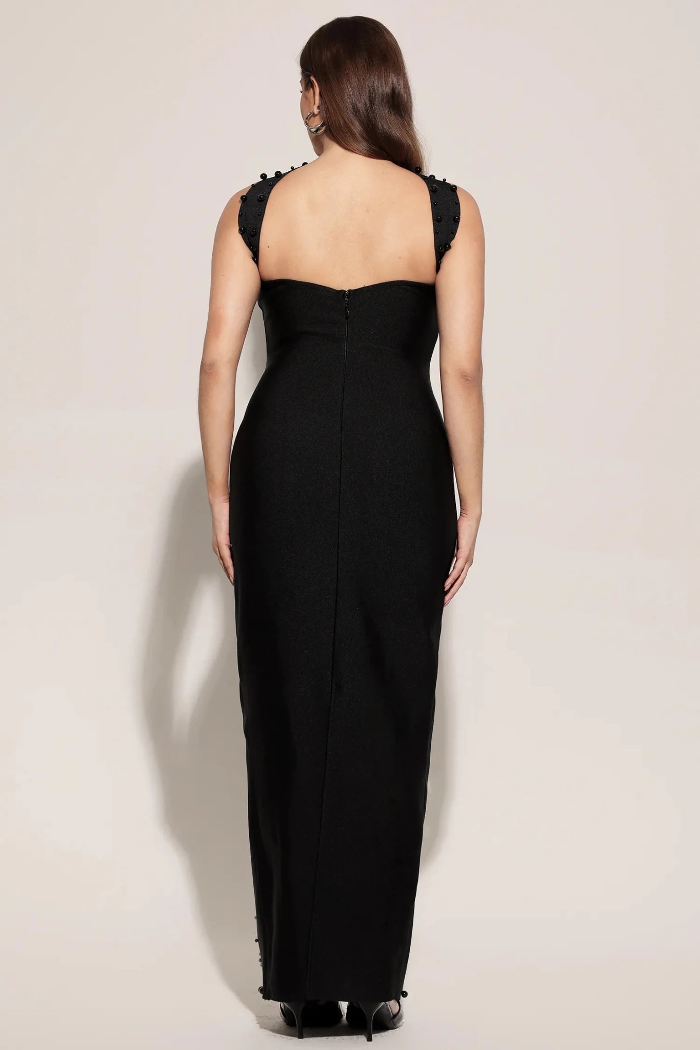 Rhianna Embellished Maxi Dress - Styled Collective