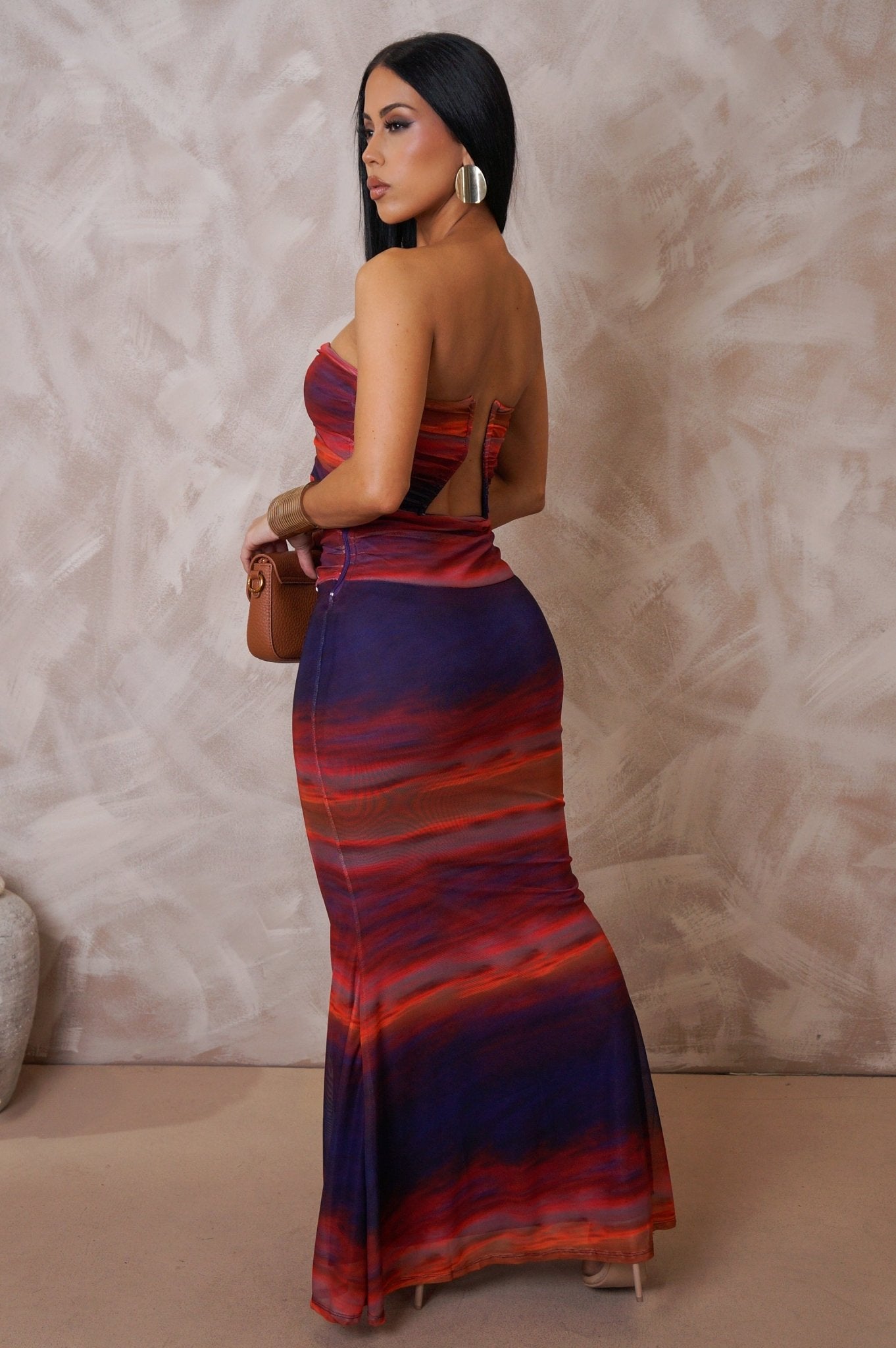 Zaria sunset maxi dress - Styled Collective